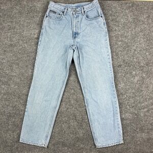 Calvin Klein Pale Blue Straight Leg Denim Jeans